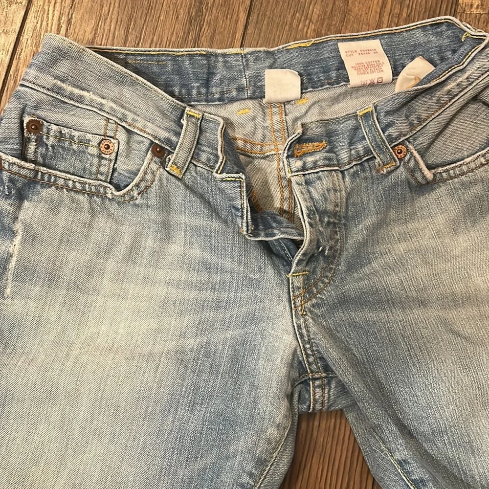 Lucky Brand Cuffed Dream Crop Straight‎ Leg Jeans Sz 6/28 - Picture 2 of 5
